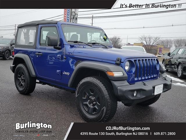 used 2020 Jeep Wrangler car, priced at $26,800