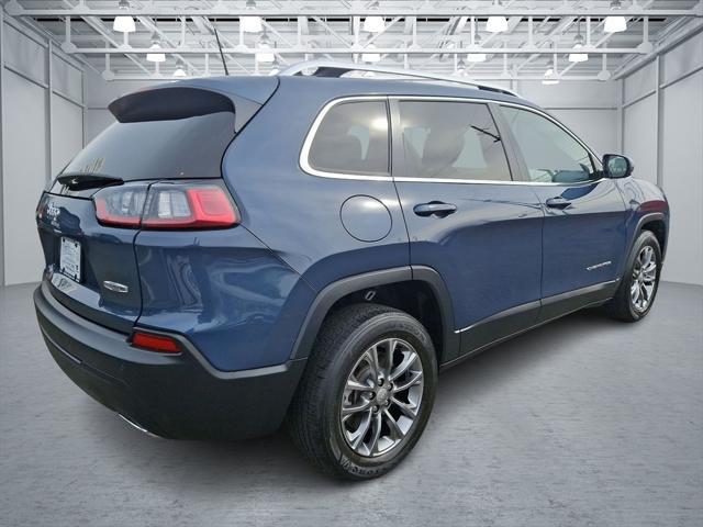 used 2021 Jeep Cherokee car, priced at $22,000