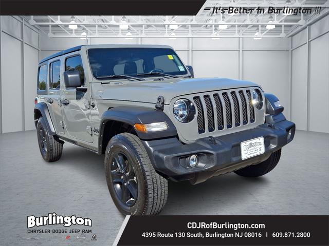 used 2022 Jeep Wrangler Unlimited car, priced at $32,500