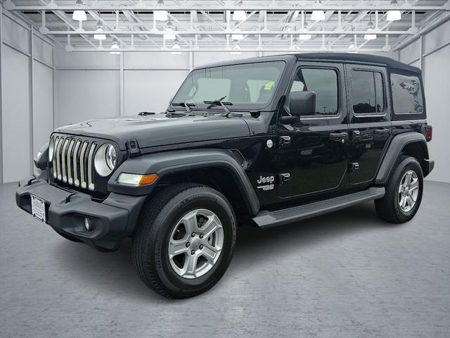 used 2019 Jeep Wrangler Unlimited car, priced at $23,500