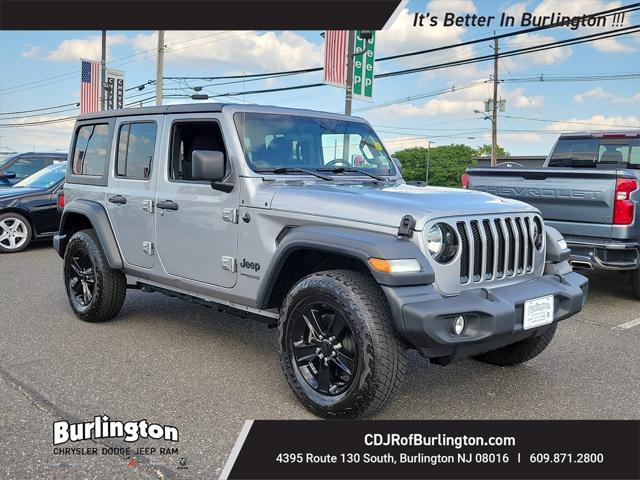 used 2021 Jeep Wrangler Unlimited car, priced at $33,700