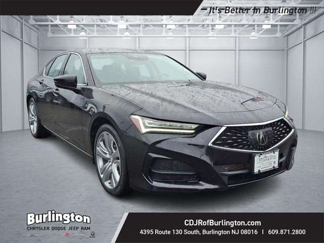 used 2021 Acura TLX car, priced at $25,800