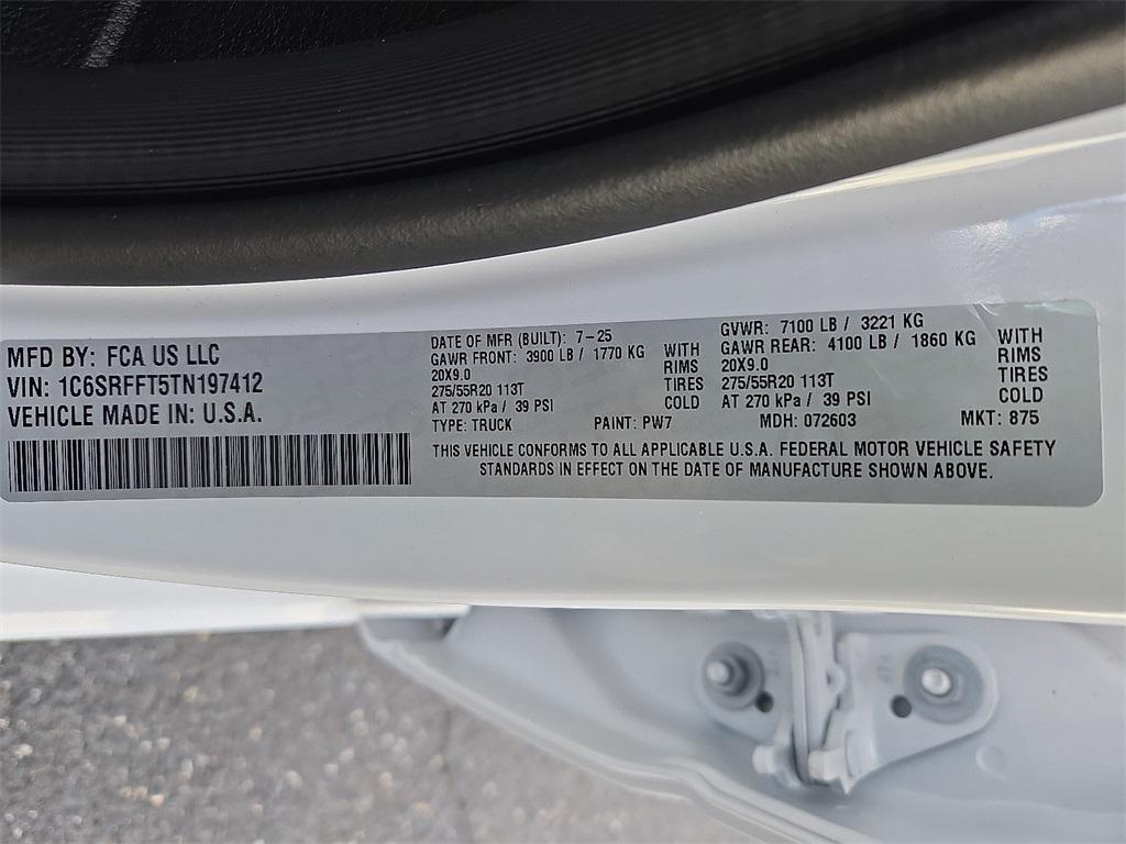 new 2026 Ram 1500 car, priced at $62,035