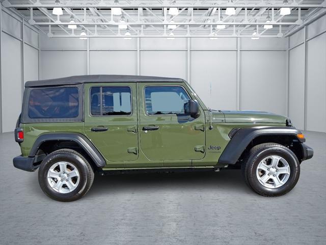 used 2022 Jeep Wrangler Unlimited car, priced at $31,500