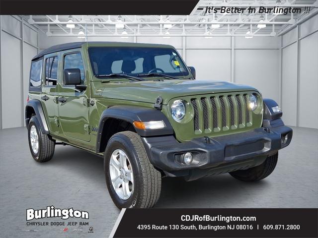 used 2022 Jeep Wrangler Unlimited car, priced at $31,500