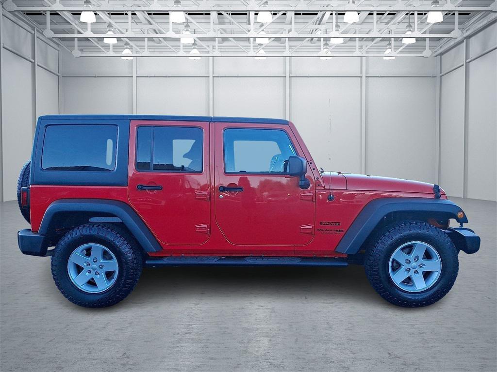 used 2018 Jeep Wrangler JK Unlimited car, priced at $22,500