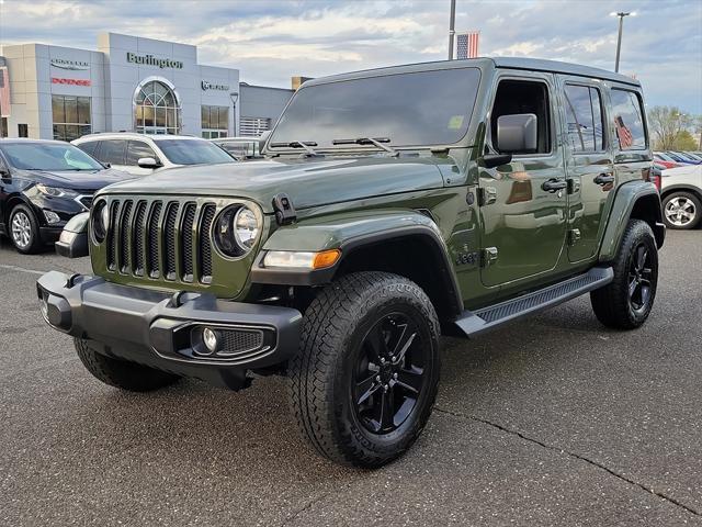 used 2021 Jeep Wrangler Unlimited car, priced at $40,000