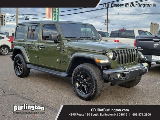 used 2021 Jeep Wrangler Unlimited car, priced at $40,800