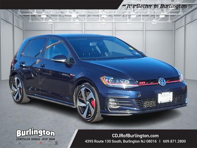 used 2018 Volkswagen Golf GTI car, priced at $20,800