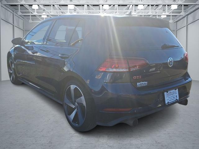 used 2018 Volkswagen Golf GTI car, priced at $20,800