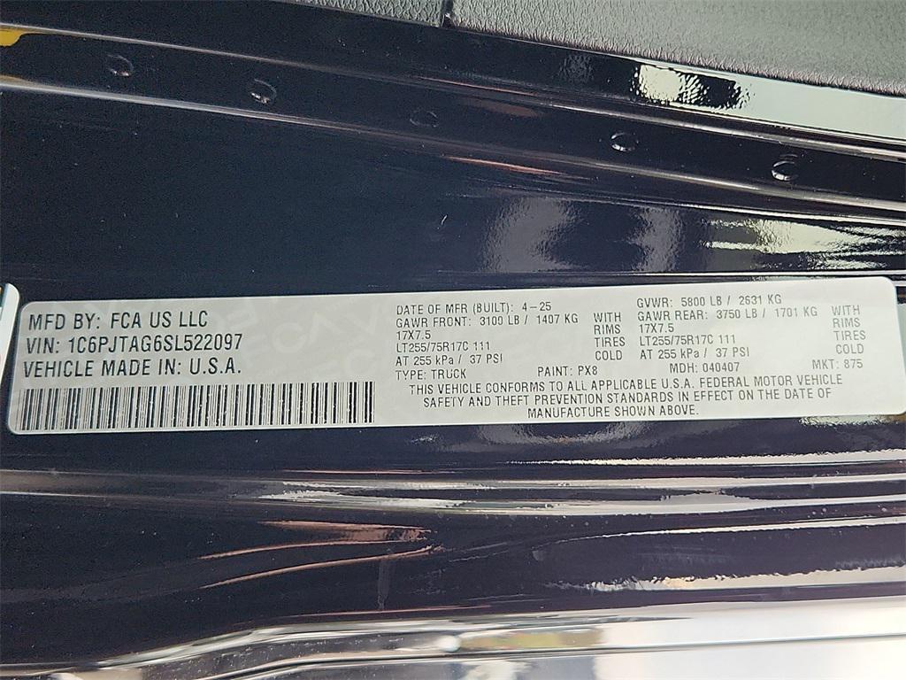 new 2025 Jeep Gladiator car, priced at $55,225