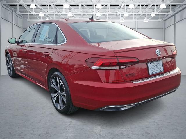 used 2022 Volkswagen Passat car, priced at $20,000