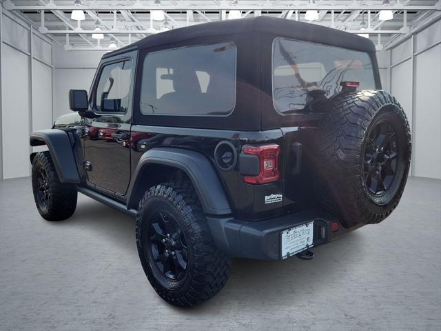 used 2021 Jeep Wrangler car, priced at $31,500