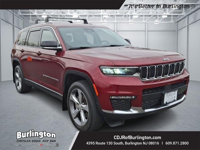 used 2021 Jeep Grand Cherokee L car, priced at $30,757