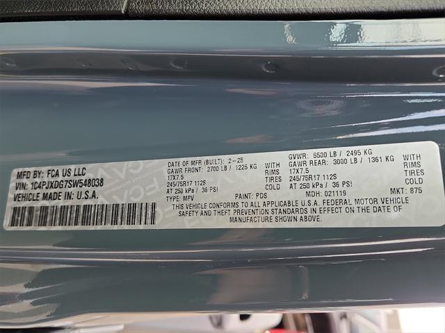 new 2025 Jeep Wrangler car, priced at $55,465