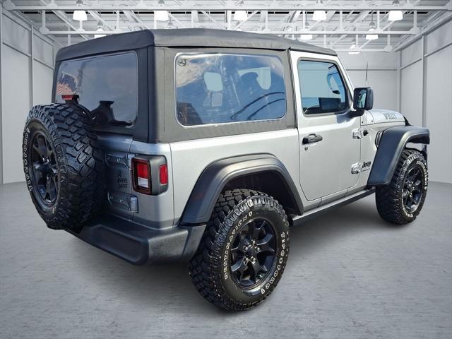 used 2021 Jeep Wrangler car, priced at $28,800