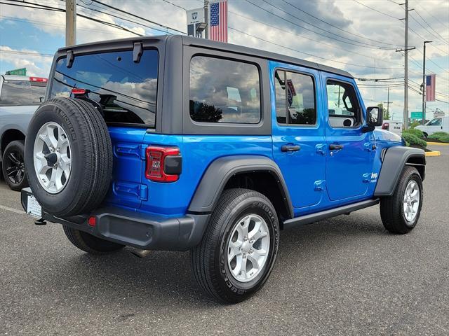 used 2021 Jeep Wrangler Unlimited car, priced at $35,400