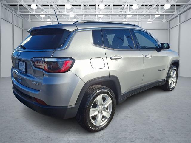 used 2022 Jeep Compass car, priced at $22,700