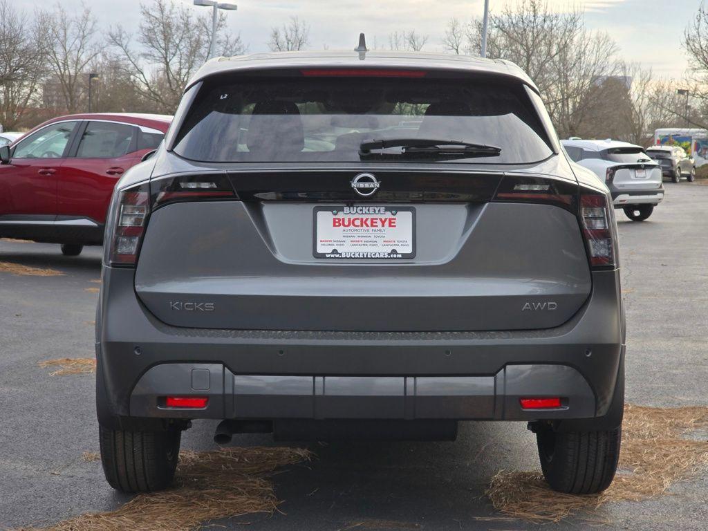 new 2025 Nissan Kicks car, priced at $27,018