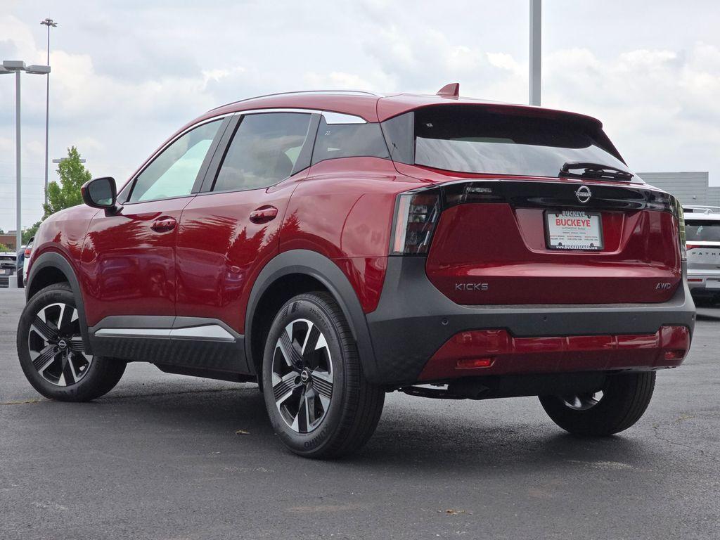 new 2025 Nissan Kicks car, priced at $27,810
