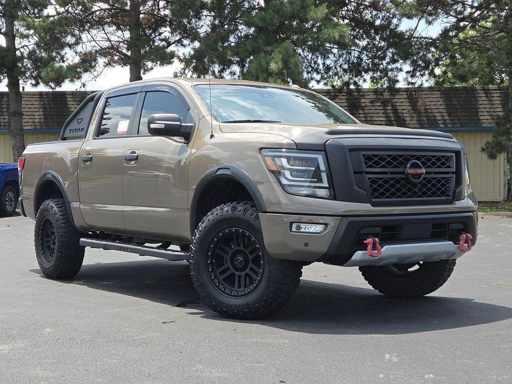 used 2021 Nissan Titan car, priced at $40,499