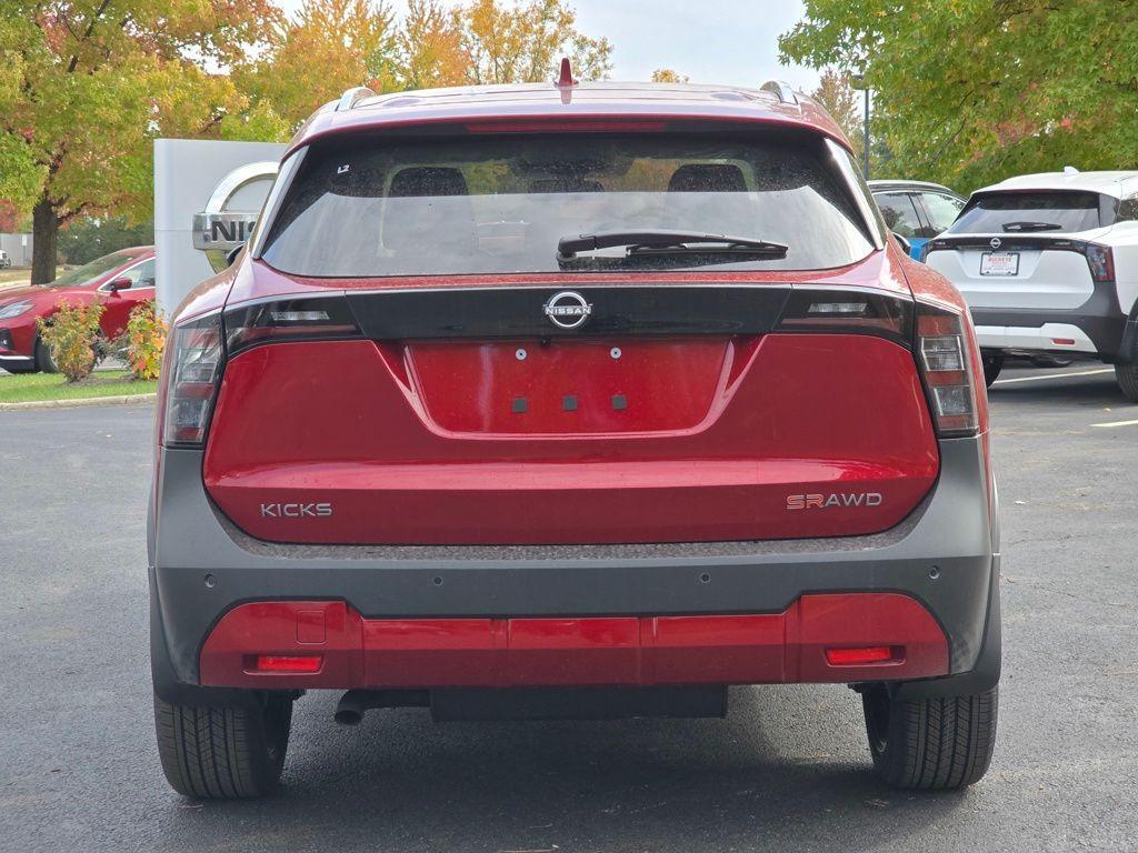 new 2025 Nissan Kicks car, priced at $28,999