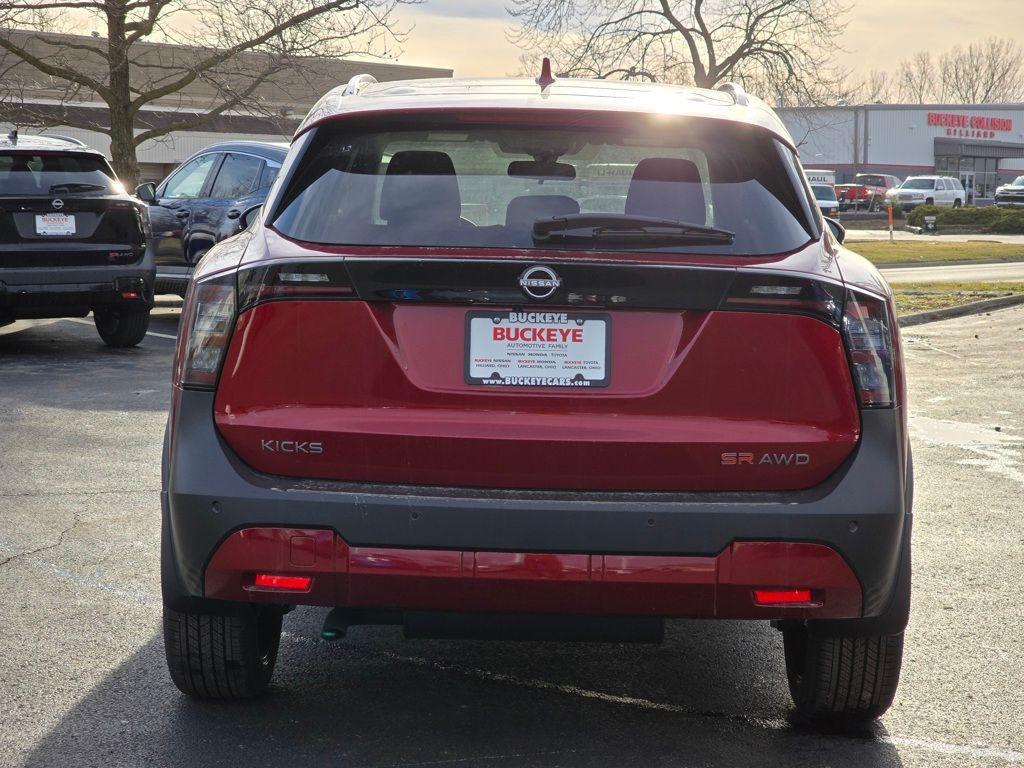 new 2025 Nissan Kicks car, priced at $29,616