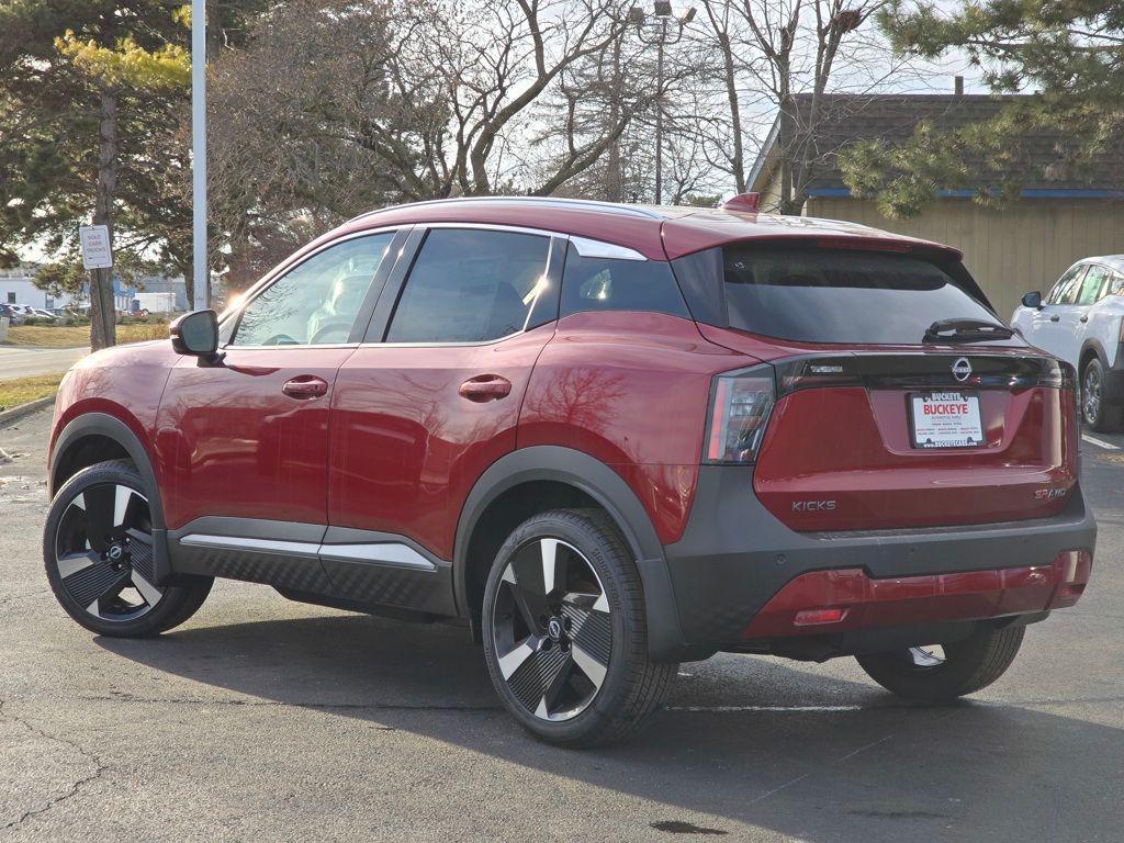 new 2025 Nissan Kicks car, priced at $29,616
