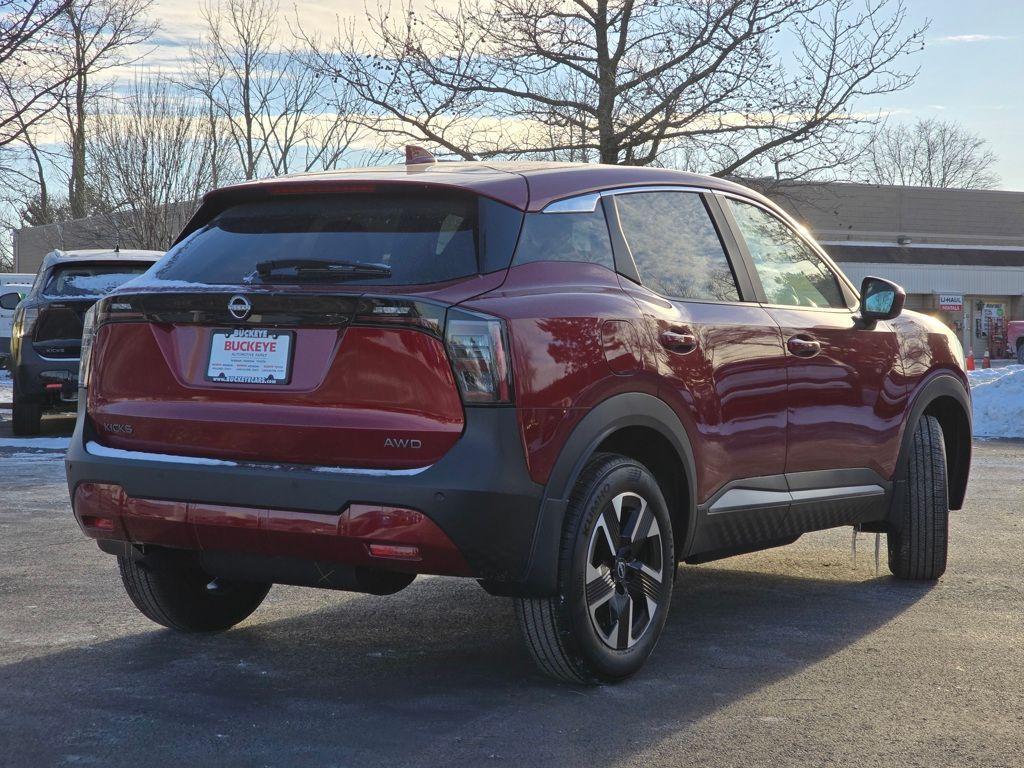 new 2025 Nissan Kicks car, priced at $27,323