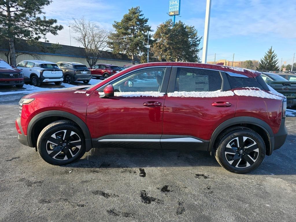 new 2025 Nissan Kicks car, priced at $26,923