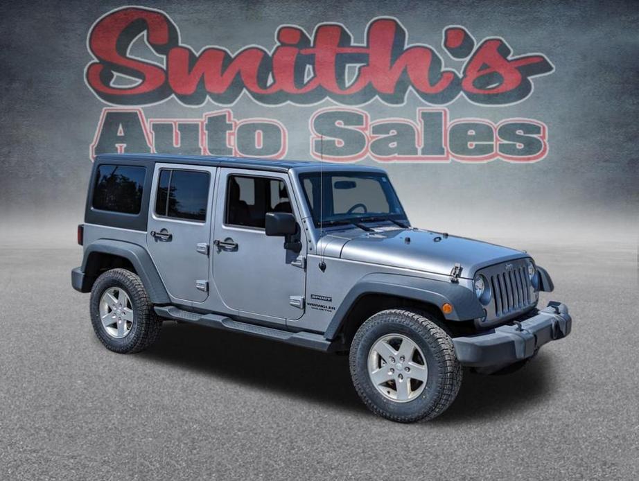 used 2016 Jeep Wrangler Unlimited car, priced at $20,990