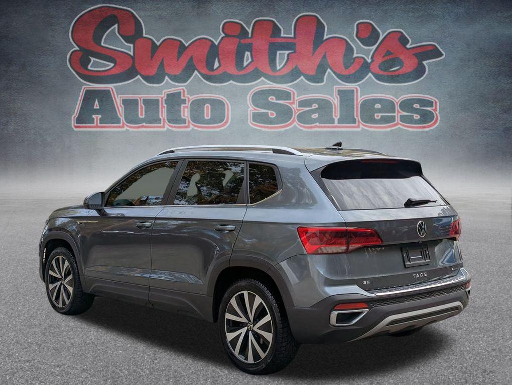 used 2023 Volkswagen Taos car, priced at $20,900