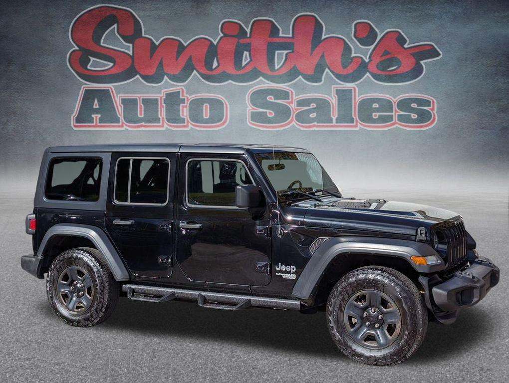 used 2018 Jeep Wrangler Unlimited car, priced at $22,490