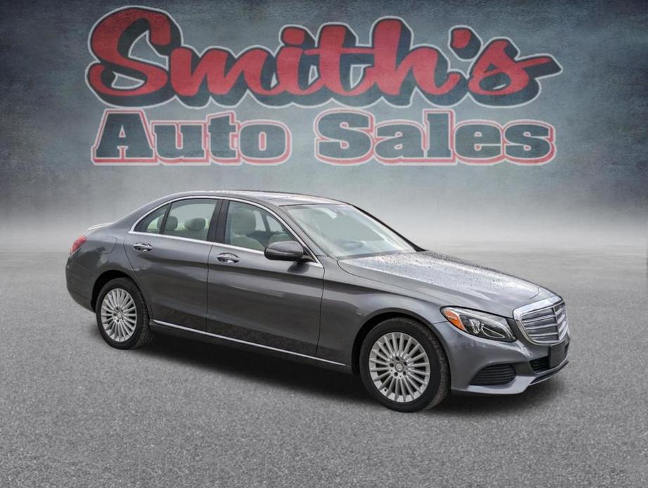 used 2017 Mercedes-Benz C-Class car, priced at $18,990