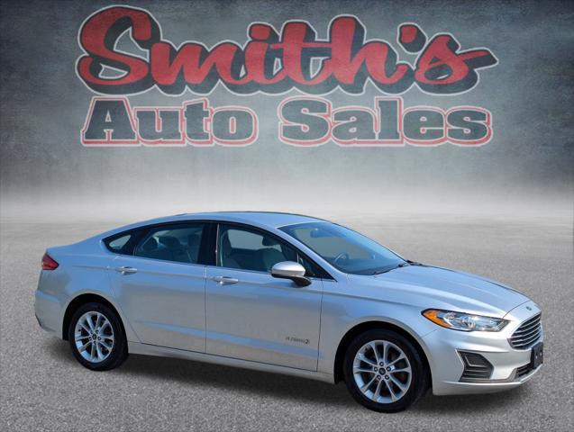 used 2019 Ford Fusion Hybrid car, priced at $13,100