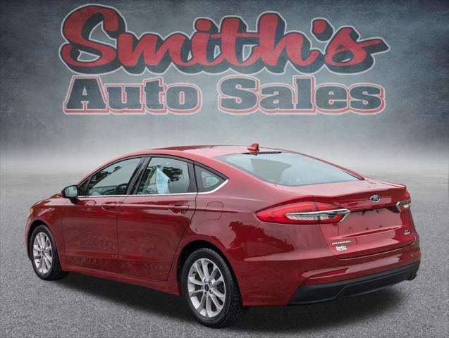 used 2020 Ford Fusion car, priced at $18,600