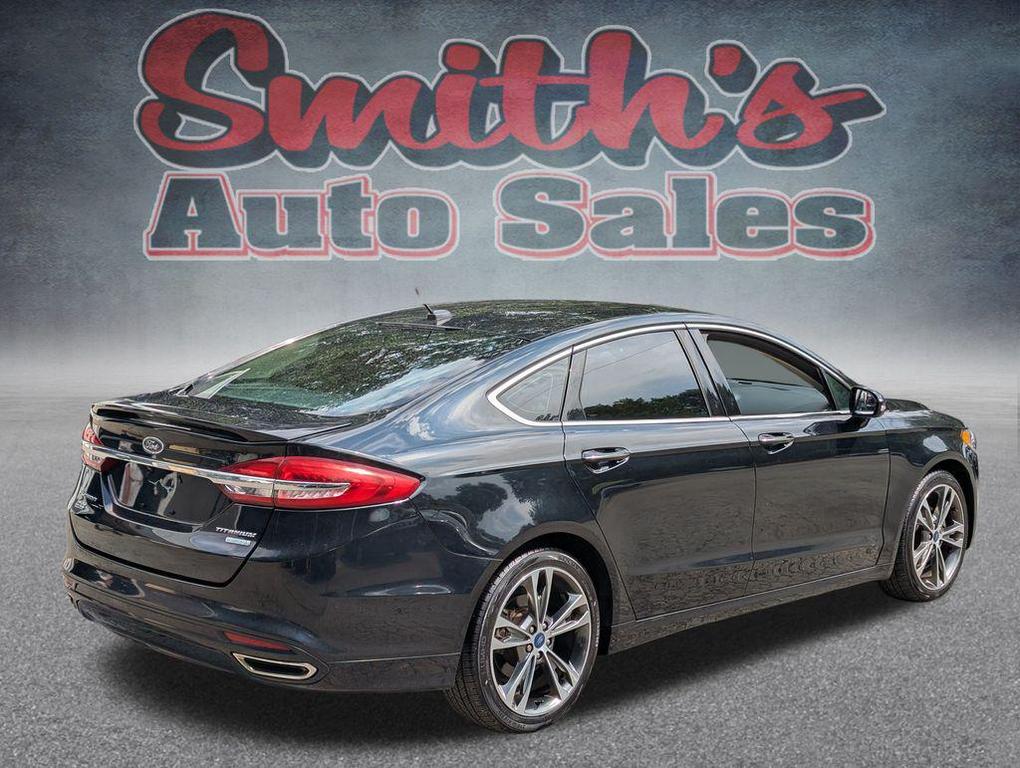 used 2017 Ford Fusion car, priced at $13,990