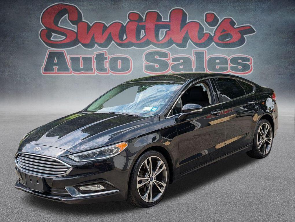 used 2017 Ford Fusion car, priced at $13,990