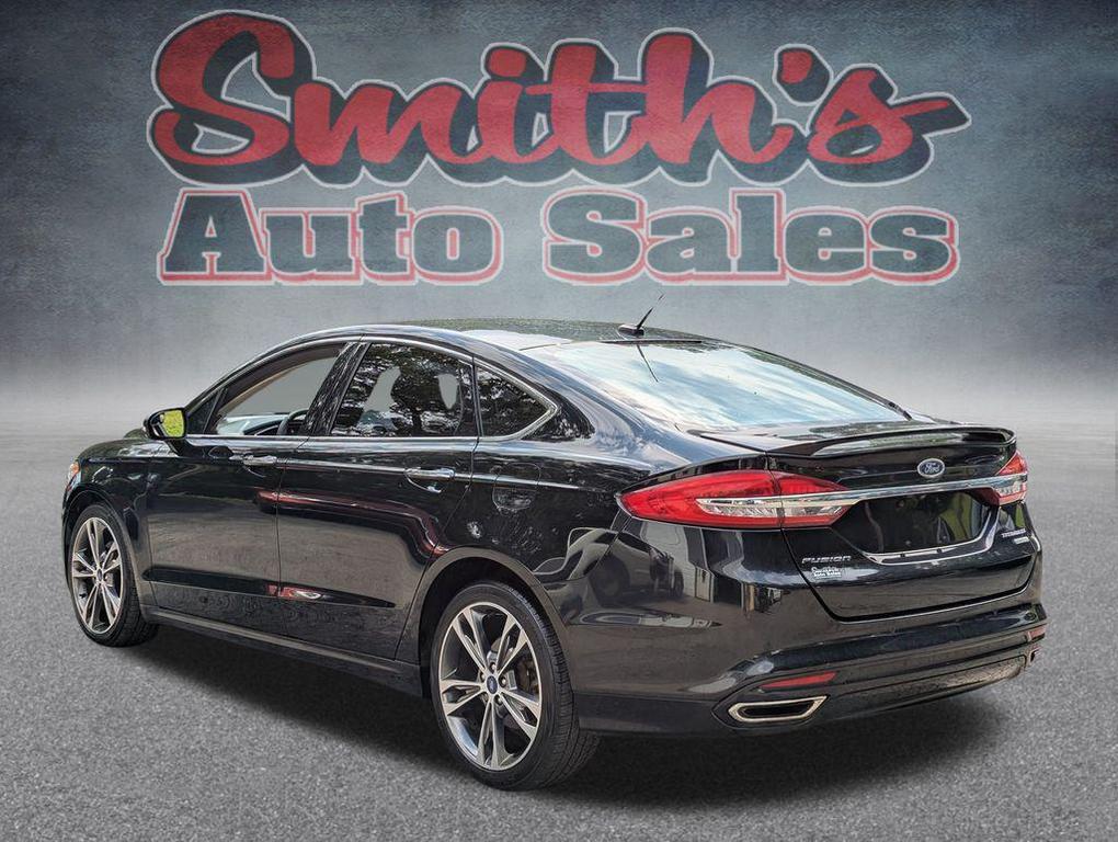 used 2017 Ford Fusion car, priced at $13,990