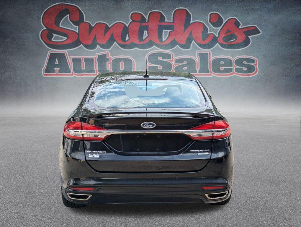 used 2017 Ford Fusion car, priced at $13,990