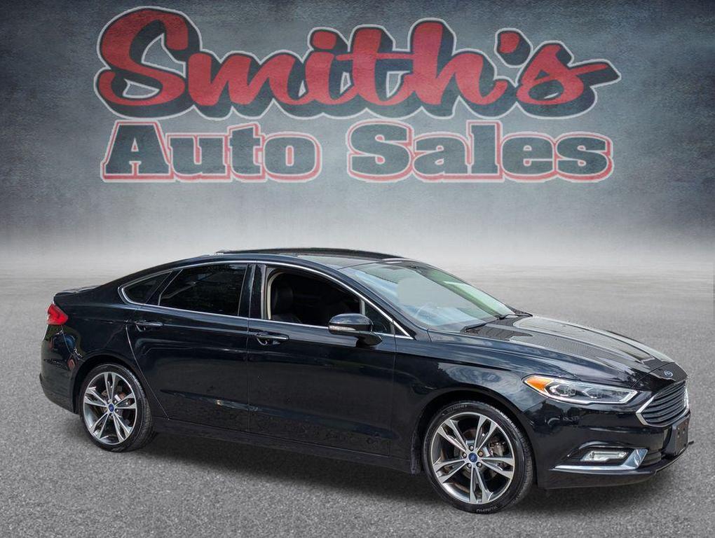 used 2017 Ford Fusion car, priced at $13,990