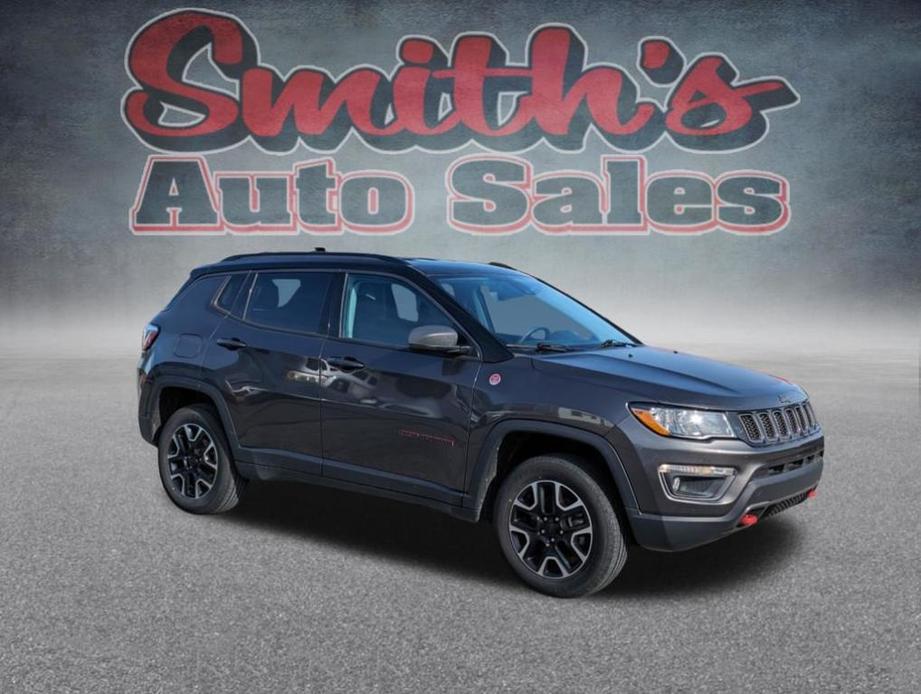 used 2021 Jeep Compass car, priced at $18,490