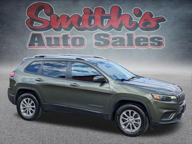 used 2021 Jeep Cherokee car, priced at $19,776