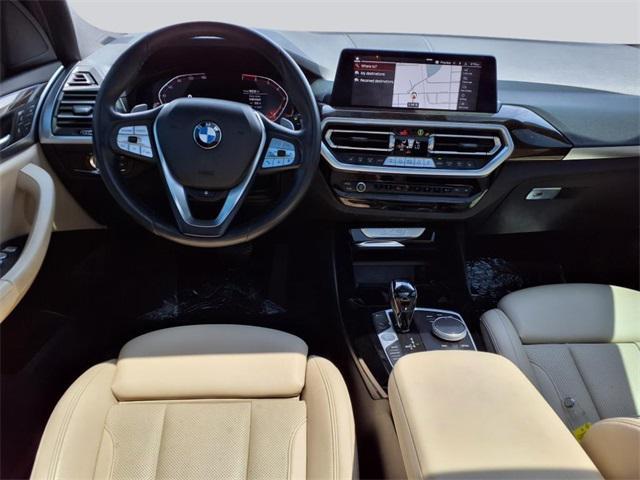 used 2023 BMW X3 car, priced at $32,486