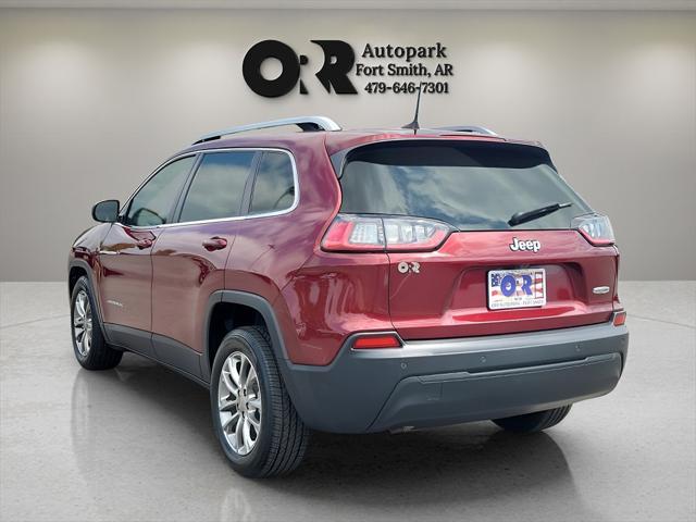 used 2019 Jeep Cherokee car, priced at $16,504