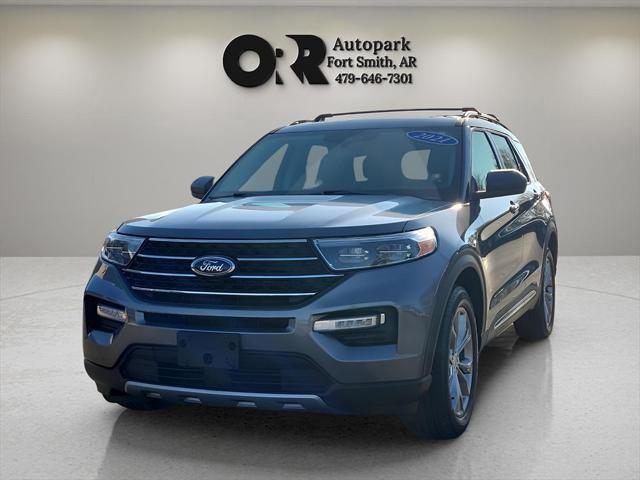 used 2021 Ford Explorer car, priced at $27,455