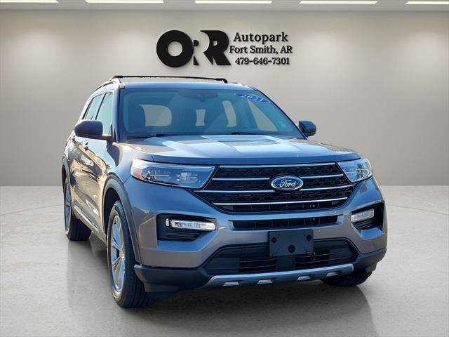 used 2021 Ford Explorer car, priced at $27,455