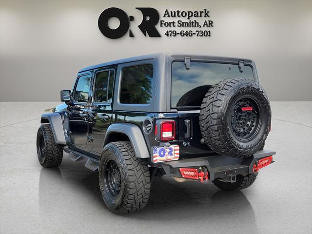 used 2021 Jeep Wrangler Unlimited car, priced at $28,435