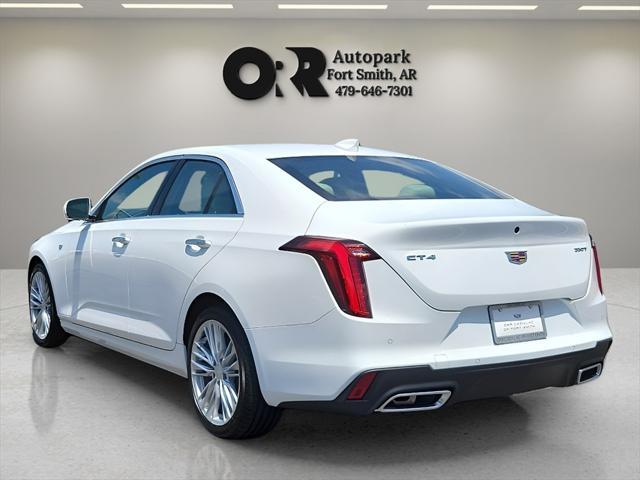 new 2024 Cadillac CT4 car, priced at $44,555