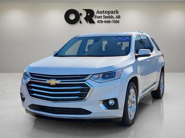 used 2021 Chevrolet Traverse car, priced at $32,443